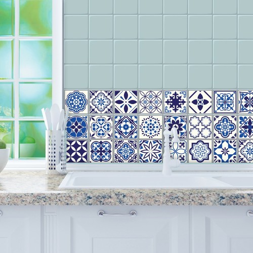 4"x4" Peel and Stick Tile Decals Kitchen Backsplash Bathroom Self Adhesive DIY - Picture 12 of 116