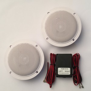 Details About Bathroom Or Kitchen Wireless Bluetooth Amplifier Ceiling Speakers S15lw