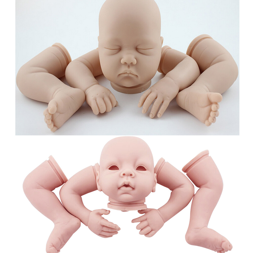 2 Set Real Touch 22inch Reborn Kits Silicone Head Full Limb Mold Baby Dolls 2 Set Real Touch 22inch Reborn Kits Silicone Head Head Head Full Limb Mold Baby Dolls ordene ahora los precios más bajos