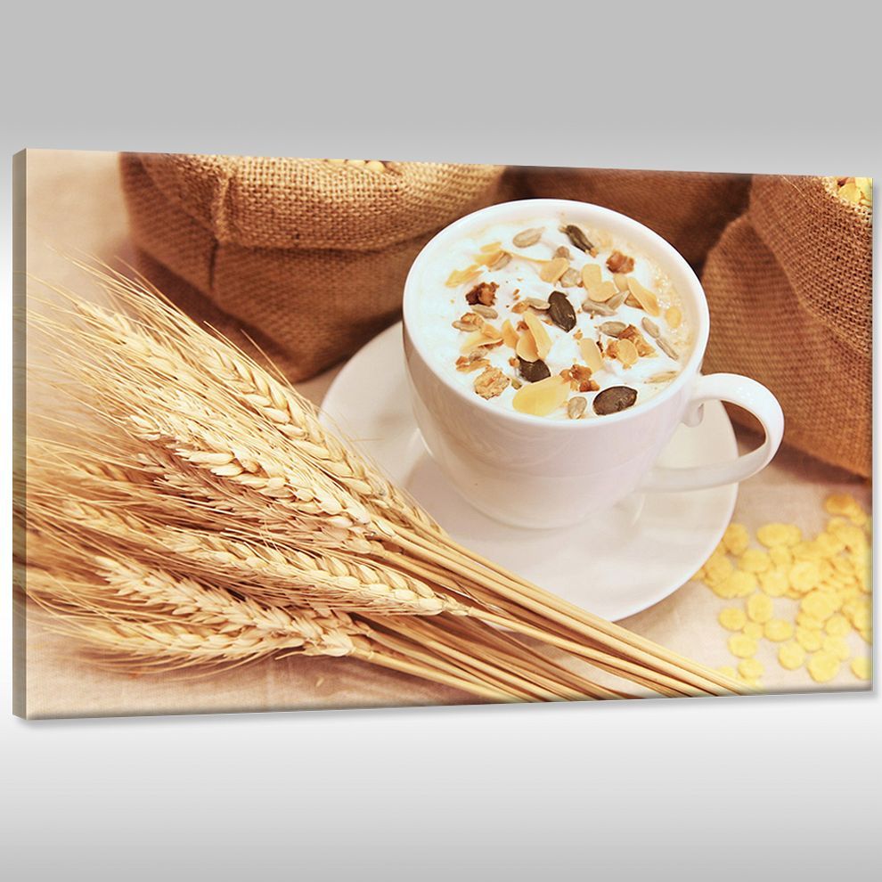 Tela CANVAS TELAIO kunstdruk Muro Immagine per cucina sana colazione colazione colazione a6909f Tela CANVAS TELAIO kunstdruk Muro Immagine per cucina sana colazione colazione colazione a6909f