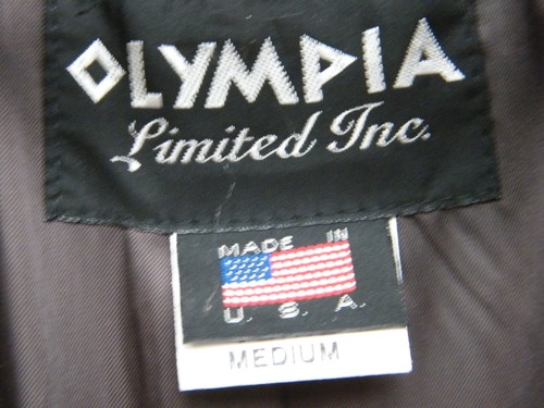 Olympia Limited Inc Faux Fur Coat Jacket Petite Medium Made in USA Beautiful - Picture 7 of 8