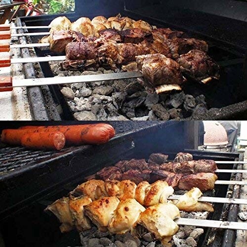 Pinchos de kebab Adana Seekh Kabab Koobideh barbacoa persa turco Koubideh NUEVOS - Imagen 10 de 12