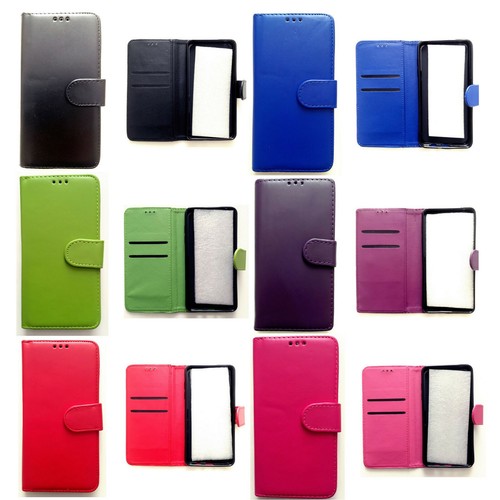 NEU PU Leder GELDBÖRSE Hülle Cover mit Kartenfächern & Clip für Apple iPhone 6/6S UK - Bild 3 von 33