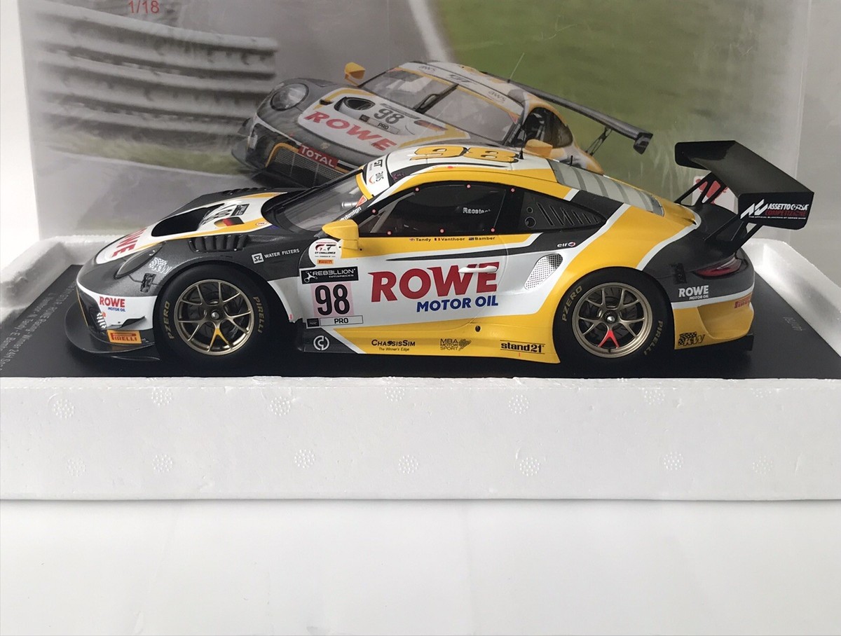 【SPARK】GT3 2016 Spark Model Porsche 991 GT3 RS 2016 White 1:12 12S006 | eBay