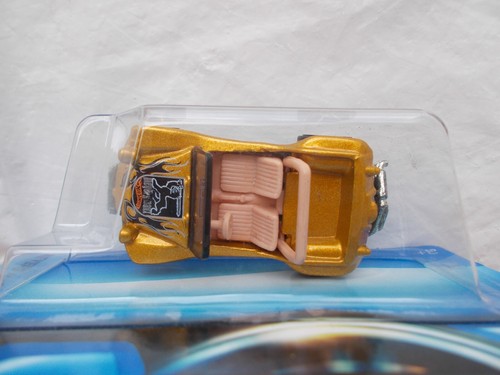 HOT WHEELS MEYERS MANX #139 FASTER THAN EVER Gold Metal Flake Die-Cast NMOC~w0w~ - Picture 4 of 11