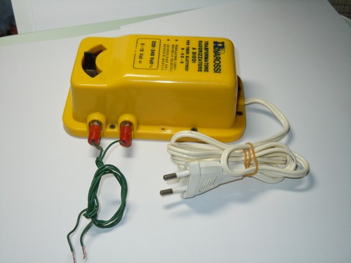 RIVAROSSI TRENO H0-N-0 TRASFORMATORE A DIODI 220W = 0 - 12 VOLT GIALLO - Foto 4 di 7