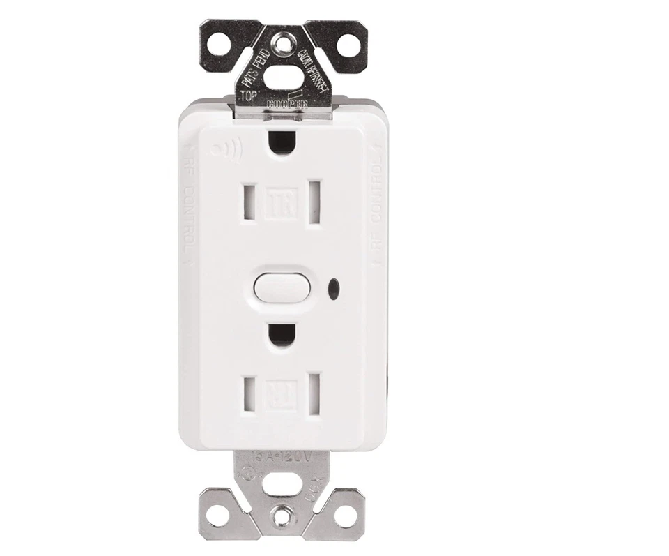 COOPER WIRING DEVICES Cooper RF9505-TDS Aspire RF Z-Wave 15A Wireless Tamper Resistant Outlet