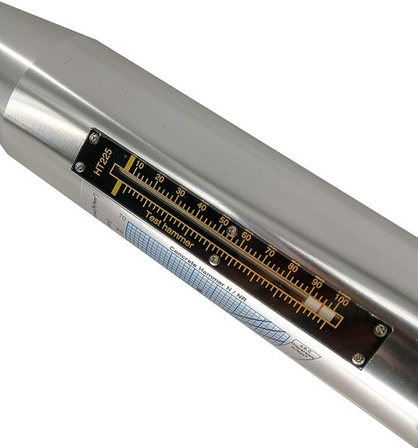 Concrete Testing Hammer Resiliometer Rebound Hammer Test Equipment with 10~60Mpa - Picture 10 of 22