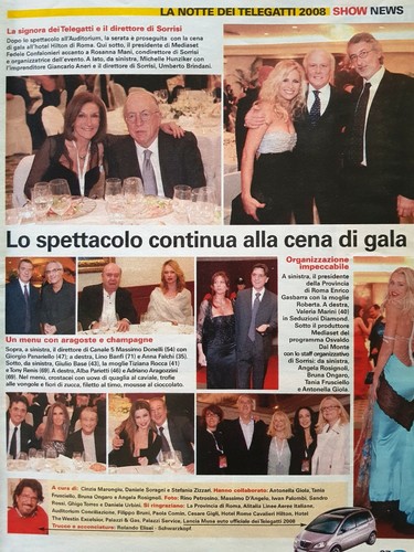 AL103 MAGAZINE SORRISI CANZONI 6 2008 LAURA PAUSINI FIORELLO SILVIA BURGIO REX - Photo 8 sur 9