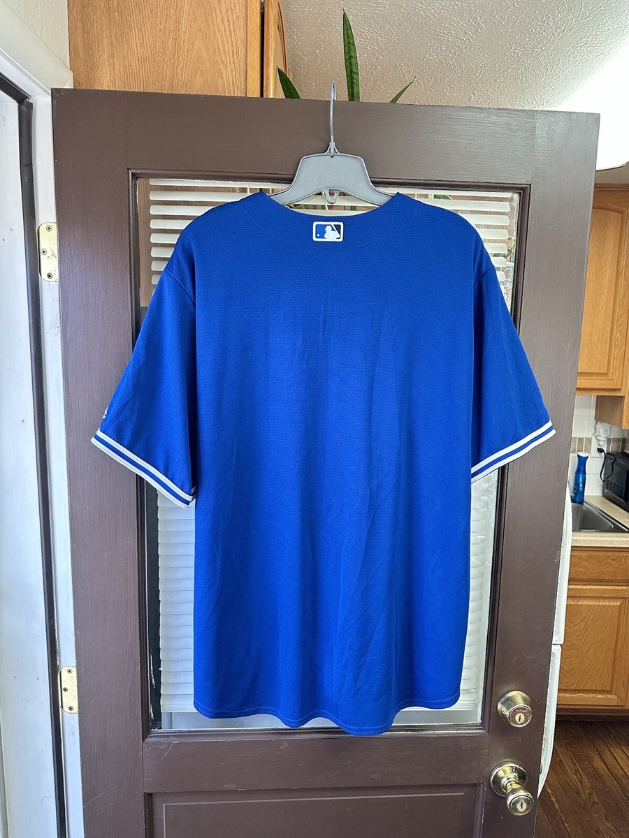 ブルージェイズ メッシュジャージ Lサイズ Majestic ブルージェイズ メッシュジャージ Lサイズ Majestic fit=scale
