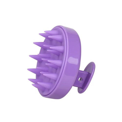 Silicone Shampoo Brush Head Scalp Bath Shower Massage Clean Washing Hair Comb - Picture 13 of 14