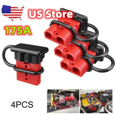 4X Auto Car Battery Quick Connect Disconnect Plug Winch Connector 50A/120A/175A