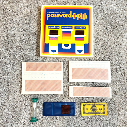 Vintage 1978 Password Plus New 1st Edition 100% COMPLETE Rare See Description - Picture 3 of 12