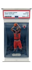 2012 Jimmy Butler Panini Prizm ROOKIE Rc #205 Chicago Bulls Heat PSA 10 GEM MINT
