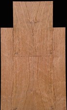 Figured Sapele Ukulele Set 06 Tenor Size Back Top and Sides