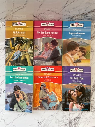 18x Mills & Boon 1980s Romance Reading Novels Books Job Lot Bundle - Bild 3 von 8