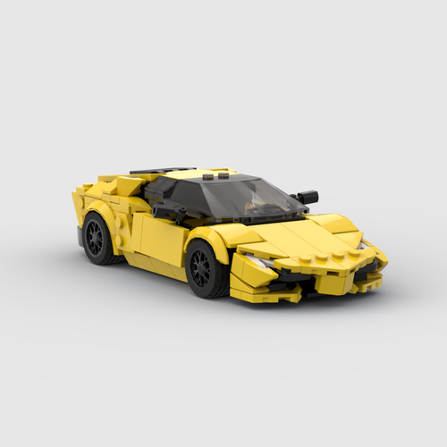 MOC Speed City Car Champion Racer Classic Supercar Bausteine Brick Racing - Bild 581 von 652
