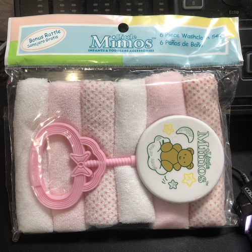 6 Piece Bath Set Baby Infant Hooded Towel Washcloth Yellow Duck Boy Girl NEW - Picture 6 of 10