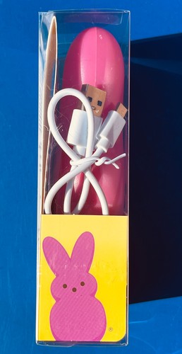 Nuevo ALTAVOZ BLUETOOTH PEEPS LIGHT UP ROSA CONEJITO CONEJO divertido CESTA DE PASCUA STUFFER - Imagen 3 de 4
