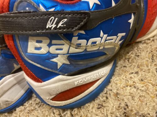 RARE - Babolat ANDY RODDICK Propulse 3 US OLYMPICS Stars and Stripes - Size 12.5 - Picture 4 of 6