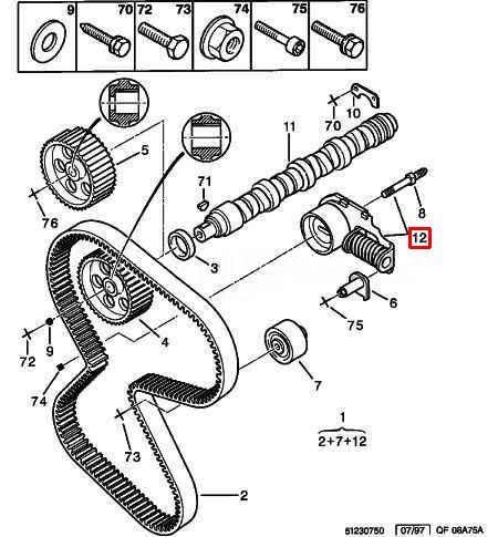 RULLO TENDICINGHIA DISTRIBUZIONE CITROEN XANTIA PEUGEOT 406 605 - CITROEN 81819 - Picture 5 of 5