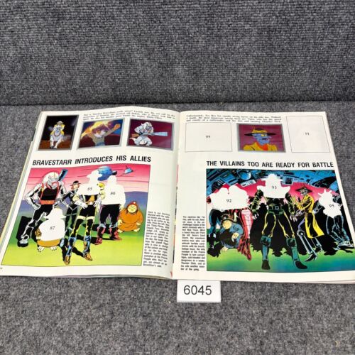 Filmations Bravestarr Stickeralbum Vintage Panini Sammlerstück 1987 sehr selten - Bild 9 von 19