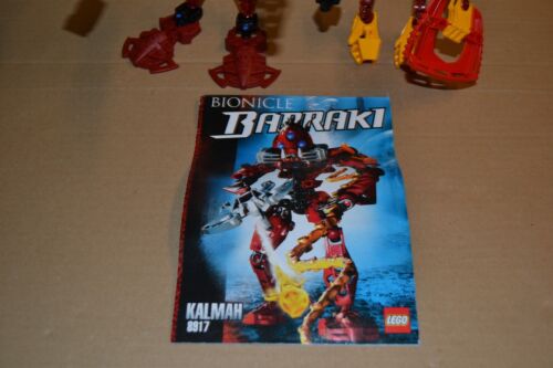 LEGO BIONICLE LOT DE 2 PERSONNAGES DANS L'ETAT POUR PIECES - Photo 4/9