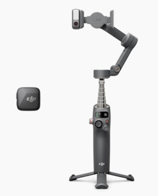 DJI osmo mobile 7P と mic mini Amazon.com: DJI Osmo Mobile 7P + Mic Mini TX (Arctic White