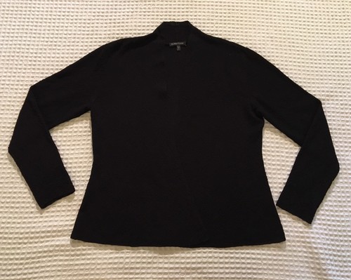 de Cardigan en Eileen ouvert crêpe laine Fisher vq5Xf
