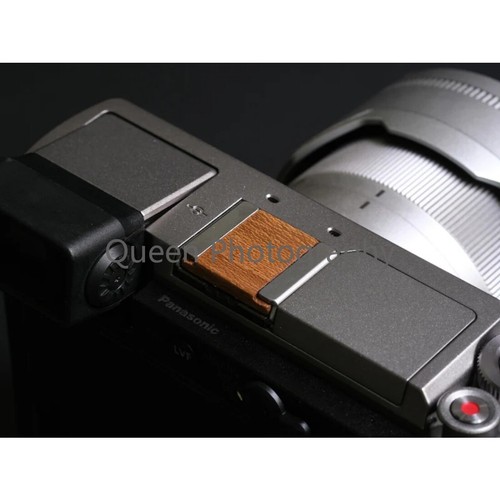 Wood Hot Boot Cover for SONY A7C Fuji Xt20 XT30 Leica Q Panasonic GX9 Nikon ZFC - Picture 23 of 31