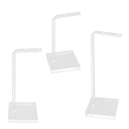 3 Pcs Keychain Display Stand Clear Earring Shelf Earring Storage Stand - Picture 11 of 12