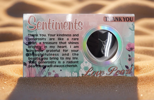 Verschiedene Perlenketten Wunsch Liebe Perlen Set Geschenkbox - Bild 16 von 25