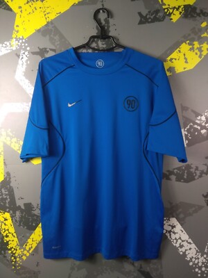 Nike Total 90 Jersey T90 Football Soccer Shirt Blue Men Size