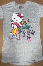 Hello Kitty WomenS Nightgown Sleepwear Sleep Shirt Size LARGE NEW