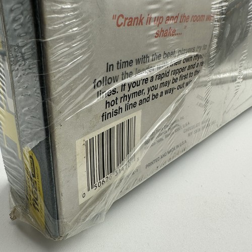 Tiger Games Board Game M.C. Hammer's Rap A Round Box Still SEALED! Cassette Tape - Picture 13 of 13