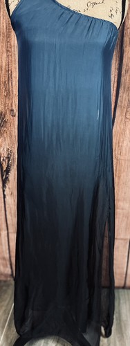 SOFIA WOMENS OMBRÉ BLUE OFF THE SHOULDER MAXI DRESS SIZE (OS) SMALL NEW W TAGS - Picture 11 of 11