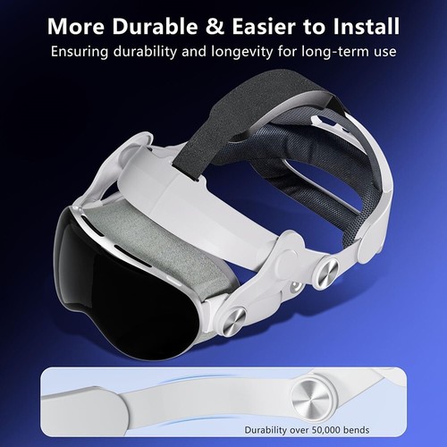 Diadema F Vision Pro Elasticidad Ajustable Reducir Presión VR Accesorios EE. UU. - Imagen 4 de 8