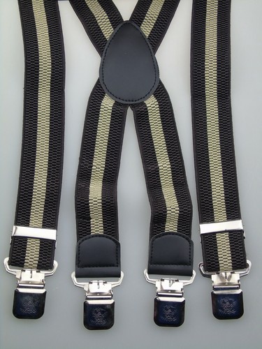 extra starke X-Hosenträger 40 mm breit versch. Farben wählen starke Krallenclips - Bild 20 von 26