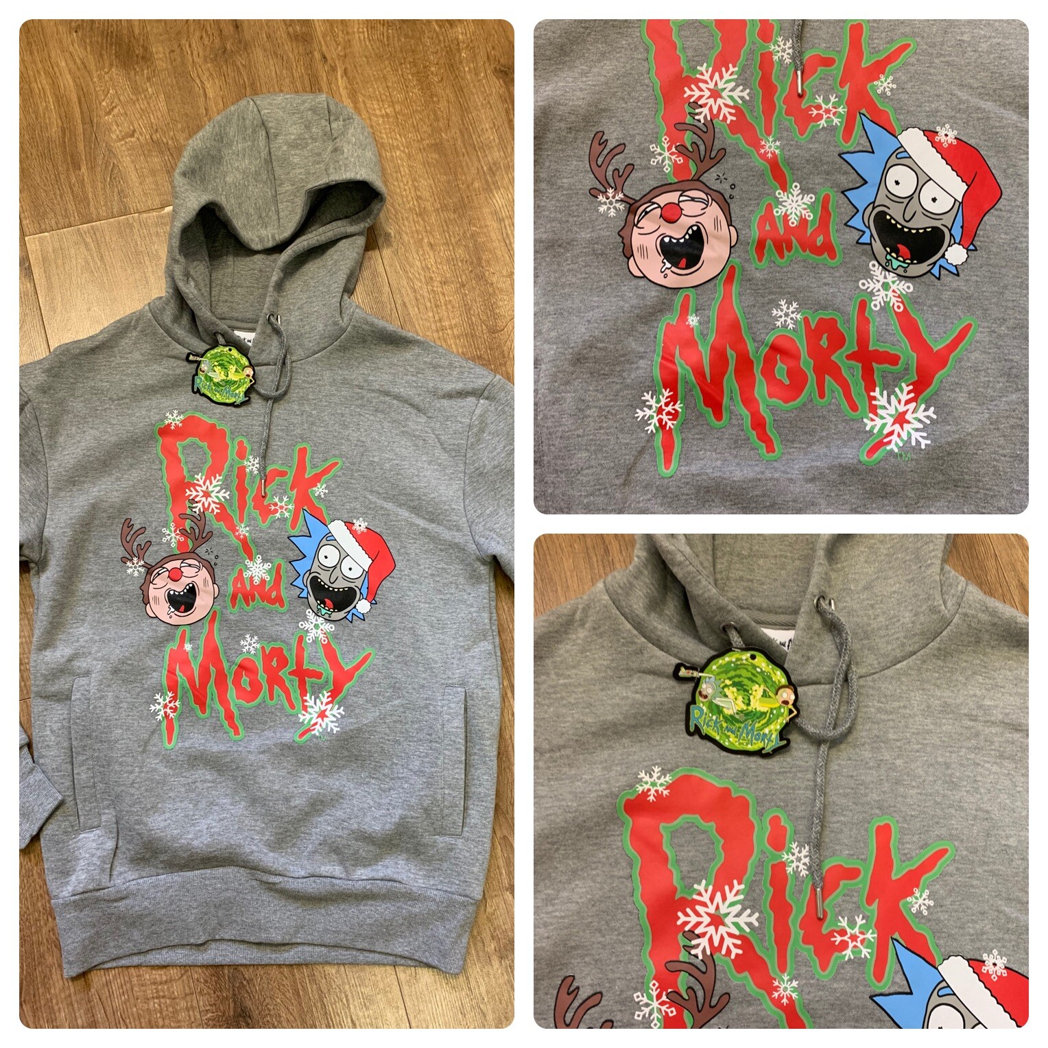 christmas jumper rick and morty