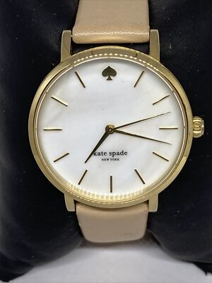 Kate Spade New York 0073 Women\'s Beige Leather Analog Dial Quartz Watch MP29 Kate Spade New York 0073 Women main image 4