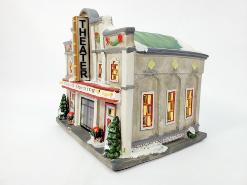 St. Nicholas Square Christmas Village - Lighted & Musical Theater - Tested! - Picture 4 of 9