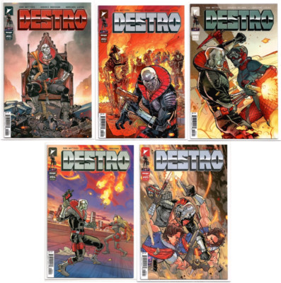 Destro #1 2 3 4 5 MAIN Cover A COMPLETE Set Lot 2023 2024