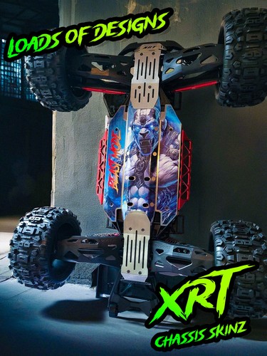 TRAXXAS XRT RC Chassis Skin Protector -LOTS OF DESIGNS - thick durable skinz - 第 1/21 張圖片