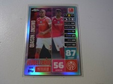 Topps Match Attax Chrome 2020/21 Refractor #109 Quaison & Onisiwo Mainz #109