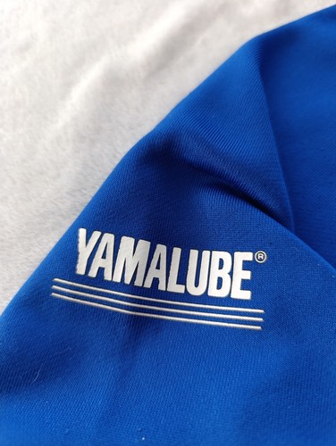 Yamaha Racing GYTR mens Blue Motorsport Softshell Hooded Jacket size L - Picture 3 of 11