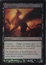 Drag Down - Conflux: #42, Magic: The Gathering - Foil Nm R247