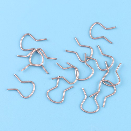 10X Door Window Metal Clip Crank Retainer Roll Up Winder Handle Retaining Clips - Picture 5 of 8