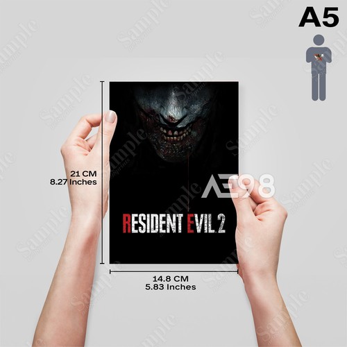 Resident Evil Video Game Poster Art Print Wall Home Room Decor CAPCOM PS XBOX PC - Picture 170 of 279