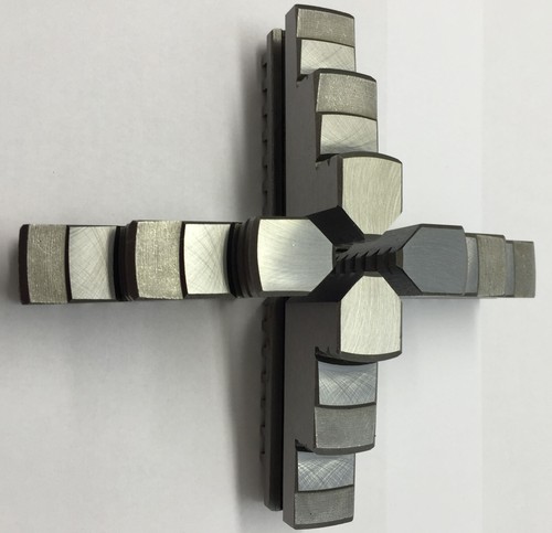 4 JAW LATHE CHUCK SELF CENTERING 80MM - 250MM OR SOFT JAWS INSIDE/OUTSIDE JAWS - Picture 19 of 25