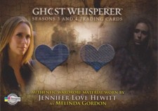 GHOST WHISPERER JENNIFER LOVE HEWITT - MELINDA GORDON DUAL WARDROBE CARD G3 4 C9